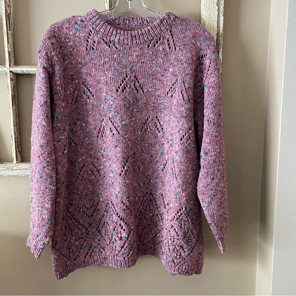 🧶Beautiful vintage handmade sweater. - Picture 3 of 5